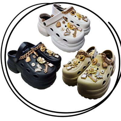 Pack x6 o x12 Zueco plataforma Tractor pines bijou 36/41