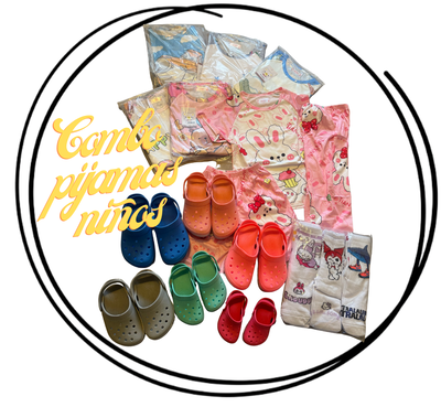 Combo emprendedor pijamas niños 