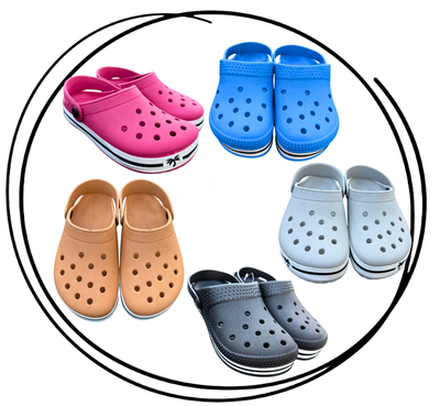 Pack x6 o x12 Zueco nacional Clásico unisex 35/40 Livianos