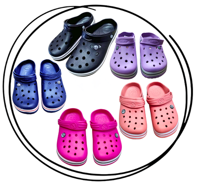 Pack x6 o x12 Zueco importado Laofu Clásico 36/41 Ultra Livianos