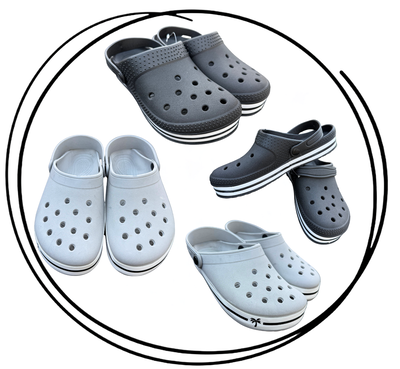 Pack x6 o x12 Zueco nacional Clásico unisex 41/44 Livianos