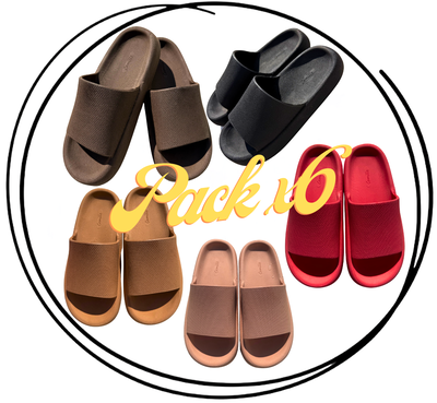 pack x 6 Gomon CAMILLE original PREMIUM 35/40: Calzado ultraliviano y resistente