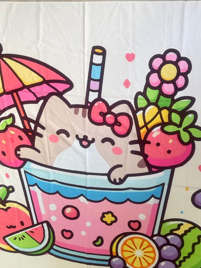 LONA PLAYERA PUSHEEN FRUTAL 150x150