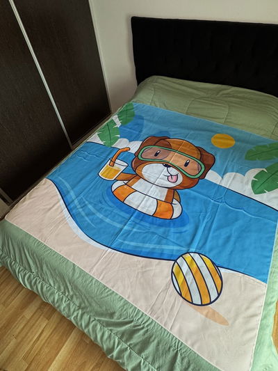 LONA PLAYERA PERRITO PLAYA 150x150