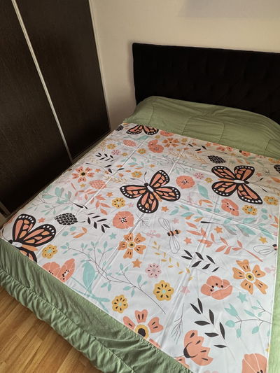 LONA PLAYERA MARIPOSAS COLORES 150x150