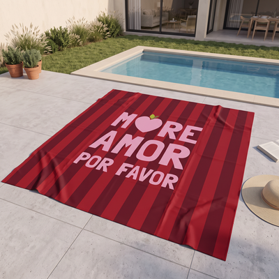 LONA PLAYERA MORE AMOR 150x150