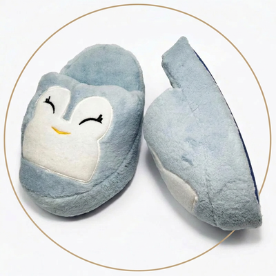 Pantuflon animado premium pingüino