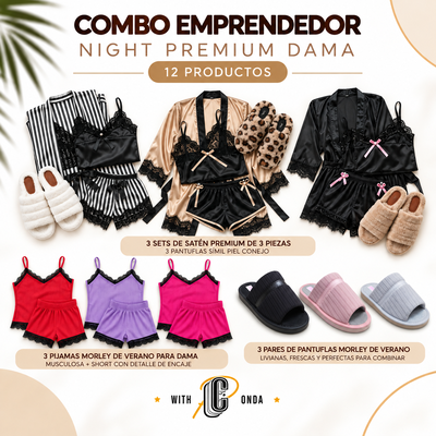 COMBO EMPRENDEDOR DAMA NIGHT PREMIUM ✨