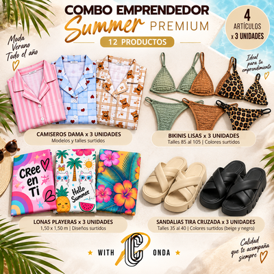 Combo Emprendedor Summer Premium Dama ✨ 