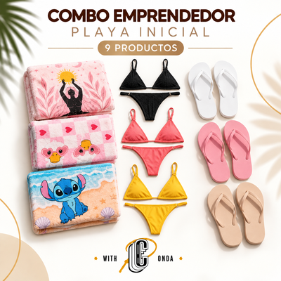 COMBO EMPRENDEDOR PLAYA INICIAL ✨