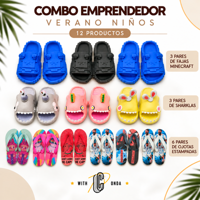 COMBO EMPRENDEDOR VERANO NIÑOS ✨