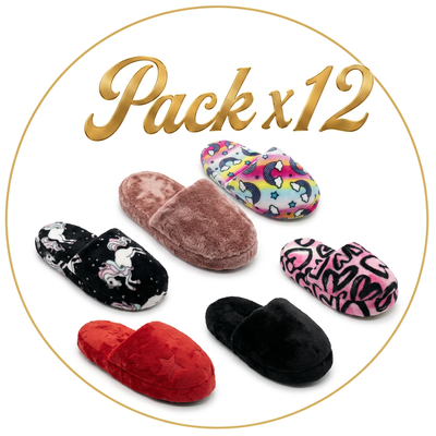 🔥🔥PROMO ESTAMPADOS Y LISOS🔥🔥 PACK X12 PANTUFLONES PREMIUM MÁS VENDIDOS