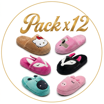 🔥🔥PROMO BORDADOS 🔥🔥 PACK X12 PANTUFLONES MÁS VENDIDOS🔥