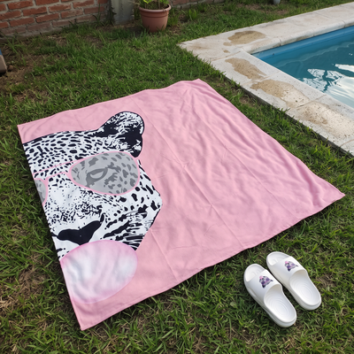 MEGATOALLON LEOPARDO CHICLE  150x150