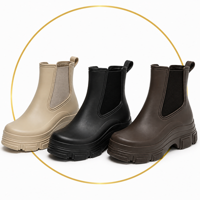 PROMO🔥Botas plataforma goma premium caña intermedia