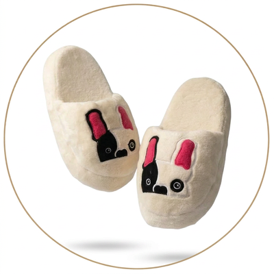 Pantuflon animado premium Bull Dog Frances