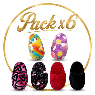 🔥🔥PROMO ESTAMPADOS Y LISOS🔥🔥 PACK X6 PANTUFLONES PREMIUM MÁS VENDIDOS