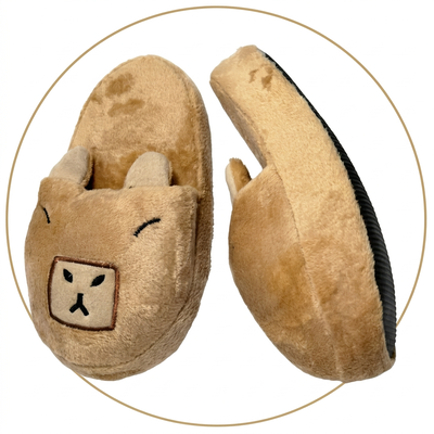 Pantuflon animado premium capibara