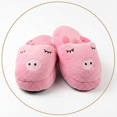 🐷REINGRESO🐷Pantuflon animado premium CHANCHITO