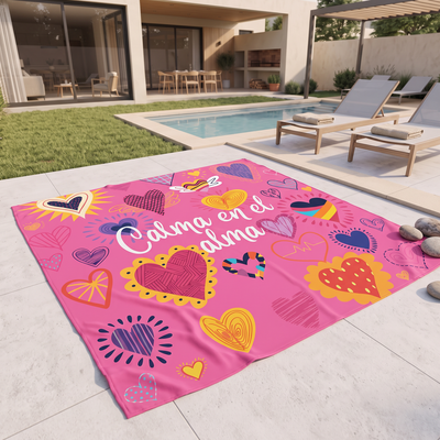 LONA PLAYERA CALMA EN EL ALMA 150x150