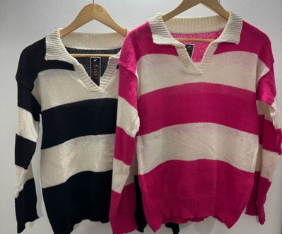 SWEATER LANA CHOMBA RAYADO 