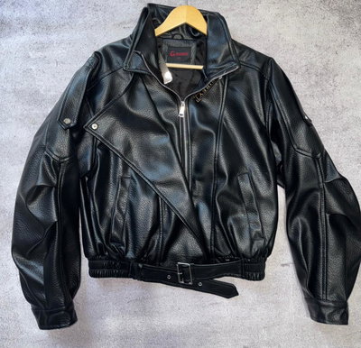 CAMPERA CAZADORA ECO CUERO 