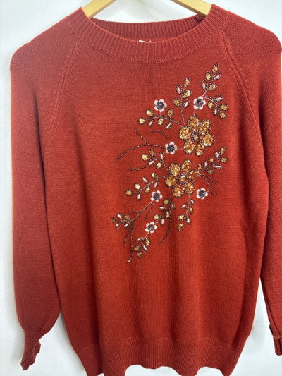 Sweaters bordado lentejuelas