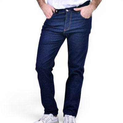 Jeans clásico rígido recto Hombre