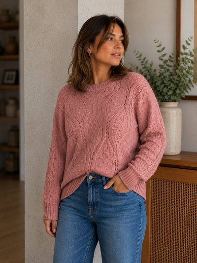 Sweaters diseño labrado