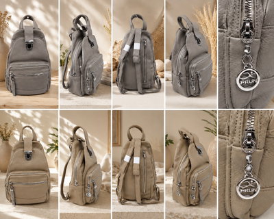 Mochila importada eco cuero IRUN