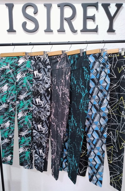 CALZA LYCRA FRISADA ESTAMPADA