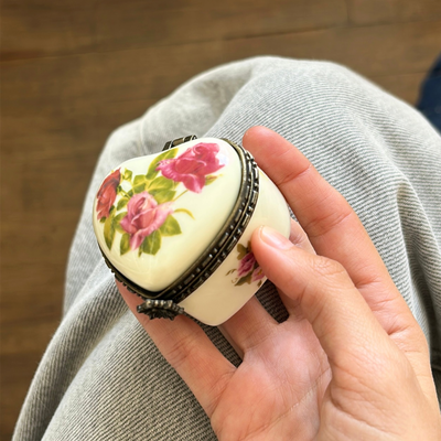 Alhajero corazón de porcelana 