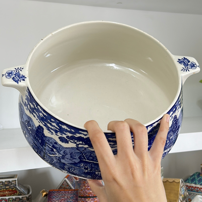 Ensaladera festival Kent de porcelana Lozadur