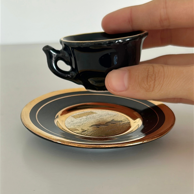 Taza miniatura de café japonesa 