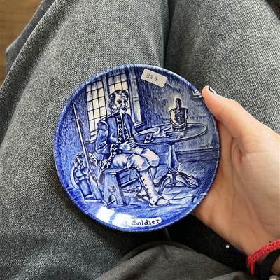 Plato miniatura Enoch Wedgwood 1835