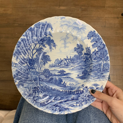 Plato hondo Ironstone