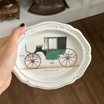 Plato decorativo de porcelana Verbano
