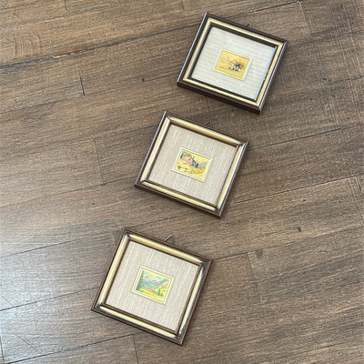 Cuadros decorativos miniatura italianos  (precio individual)