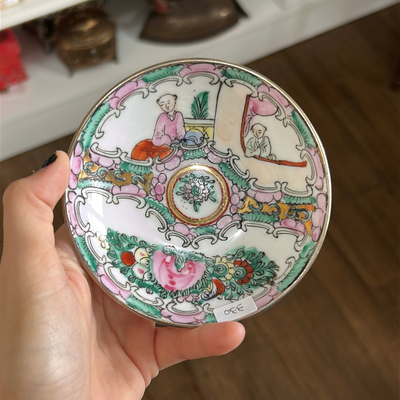 Plato/cuenco miniatura porcelana china diseño oriental
