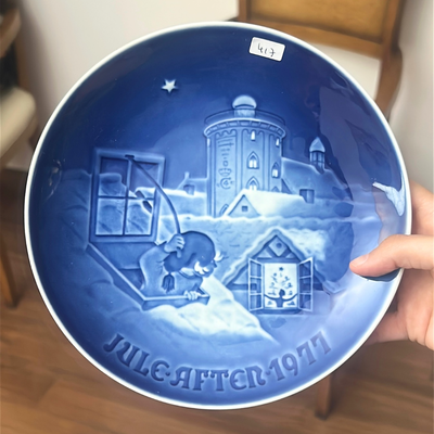 Plato danés de colección B&G 1977