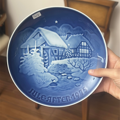 Plato danés de colección B&G 1975