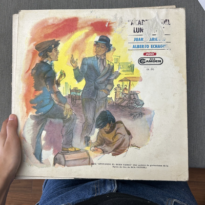 Vinilos de tango y folklore (lote)