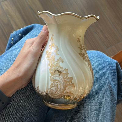 Florero de porcelana Rosenthal Germany modelo Allegro Altura 15cm