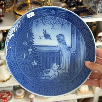 Plato danés de colección B&G 1982