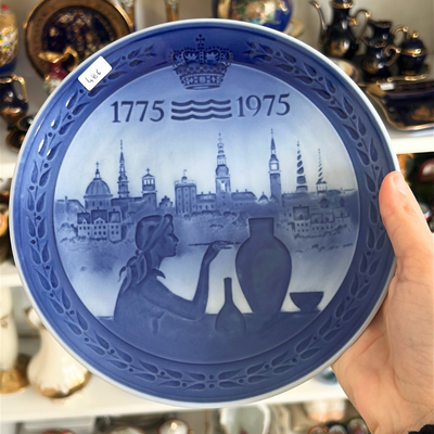 Plato danés de colección B&G 11775~1975