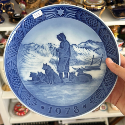 Plato danés de colección B&G 1978