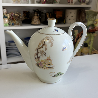 Tetera de porcelana Tsuji diseño oriental