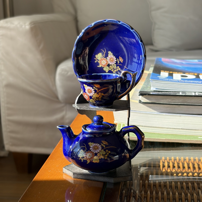 Juego de té japonés miniatura 