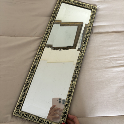Espejo biselado rectangular vintage 