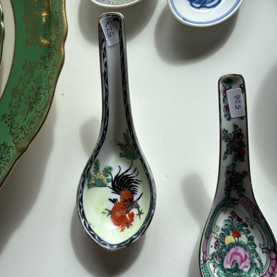 Cuchara de porcelana china 